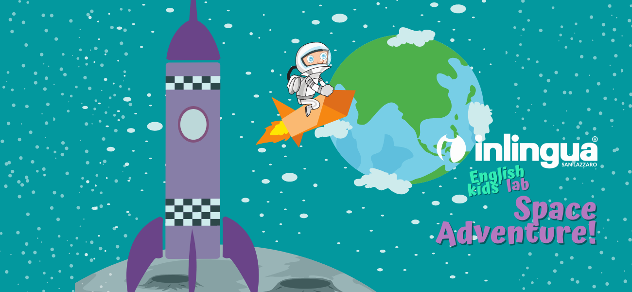 inlingua San Lazzaro English kids' lab space adventure